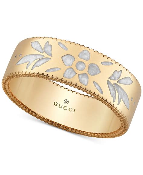 gucci icon blossom ring|Gucci watch multi colored ring.